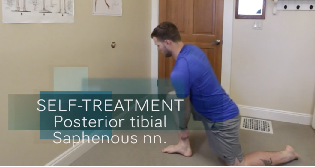 Tibial nerve stretching