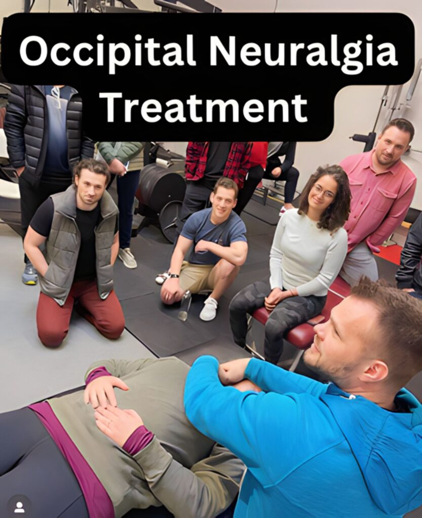 Occipital Neuralgia specialist demonstrating diagnosis and treatment