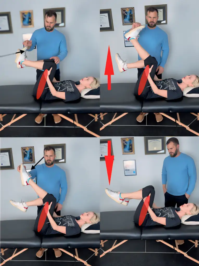 A introductory stretch for the sciatic nerve